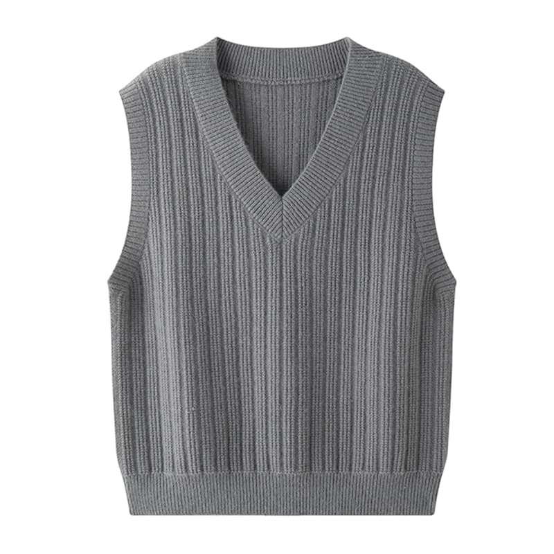 ニットベスト 上質なスクールニットベスト