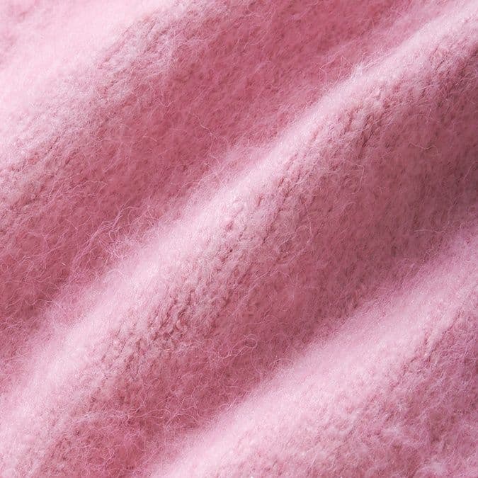 ニットベスト ふわもこベストニット 優美な重ね着