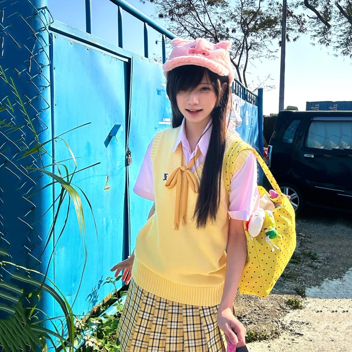 ニットベスト スクール制服の定番ニットベスト