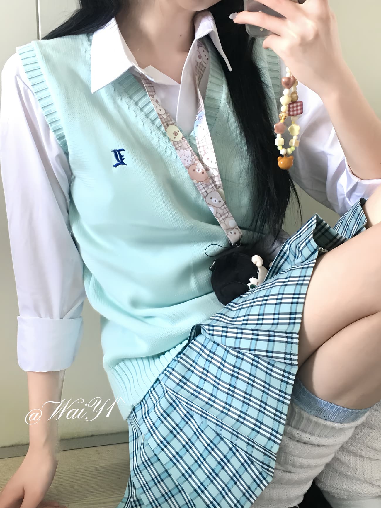 ニットベスト スクール制服の定番ニットベスト