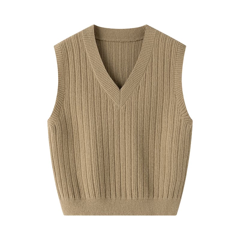 ニットベスト 上質なスクールニットベスト
