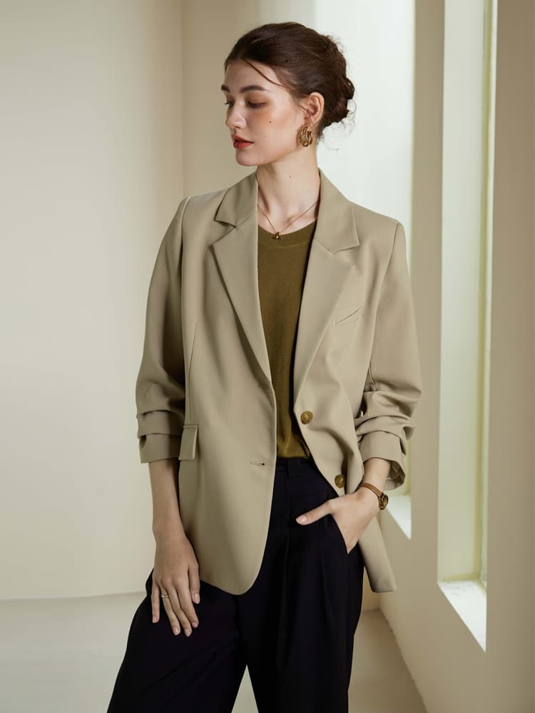 ニットベスト 上品シルエット クラシックベスト