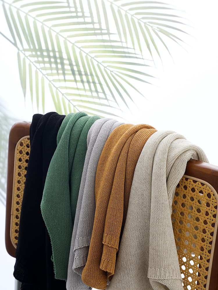 ニットベスト シンプル美シルエットノースリーブサマーニットベスト