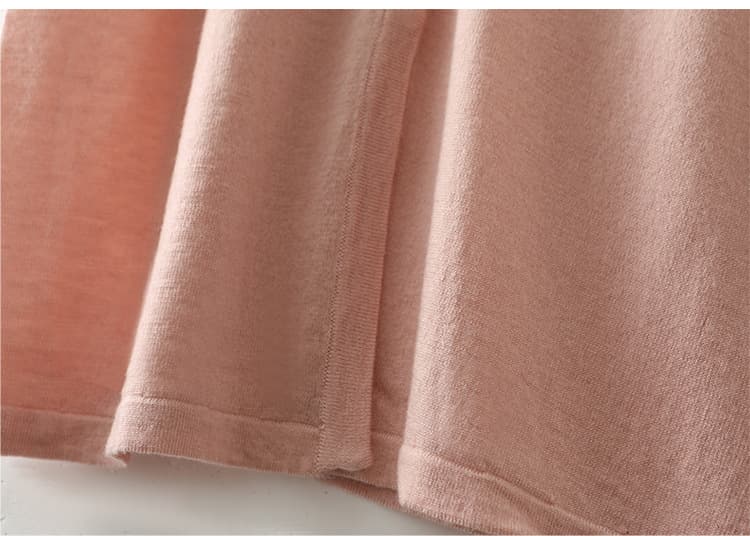 ニットベスト 上質素材のノースリーブニットベスト