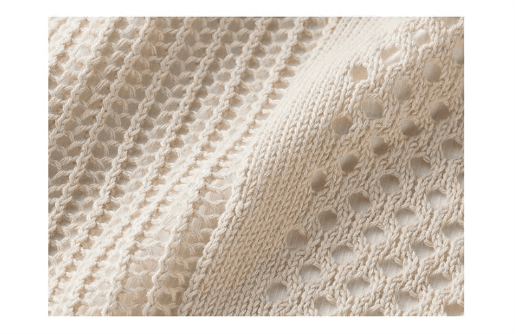 ニットベスト 透かし編みサマーニットベスト